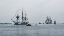 USS Constitution and the U.S. Coast Guard Cutter Barque Eagle (Boston Jul 11, 2016).jpg USS Constitution and the U.S. Coast Guard Cutter Barque Eagle (Boston Jul 11, 2016).jpg